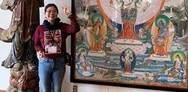 美国 洛杉矶 地推 Emily